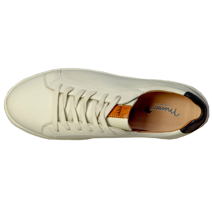 Movers by Sandro Moscoloni Leather Sneaker Paras Off White