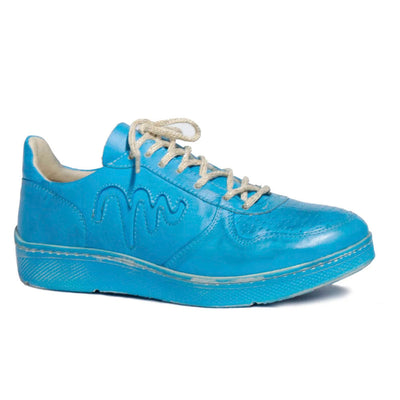 Movers by Sandro Moscoloni women's genuine leather sneakers Millie Blue