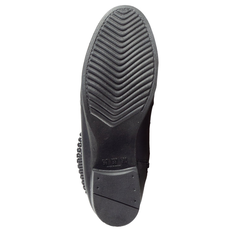 Sandro Moscoloni Women's Leather Stylish Boot External zip Eva
