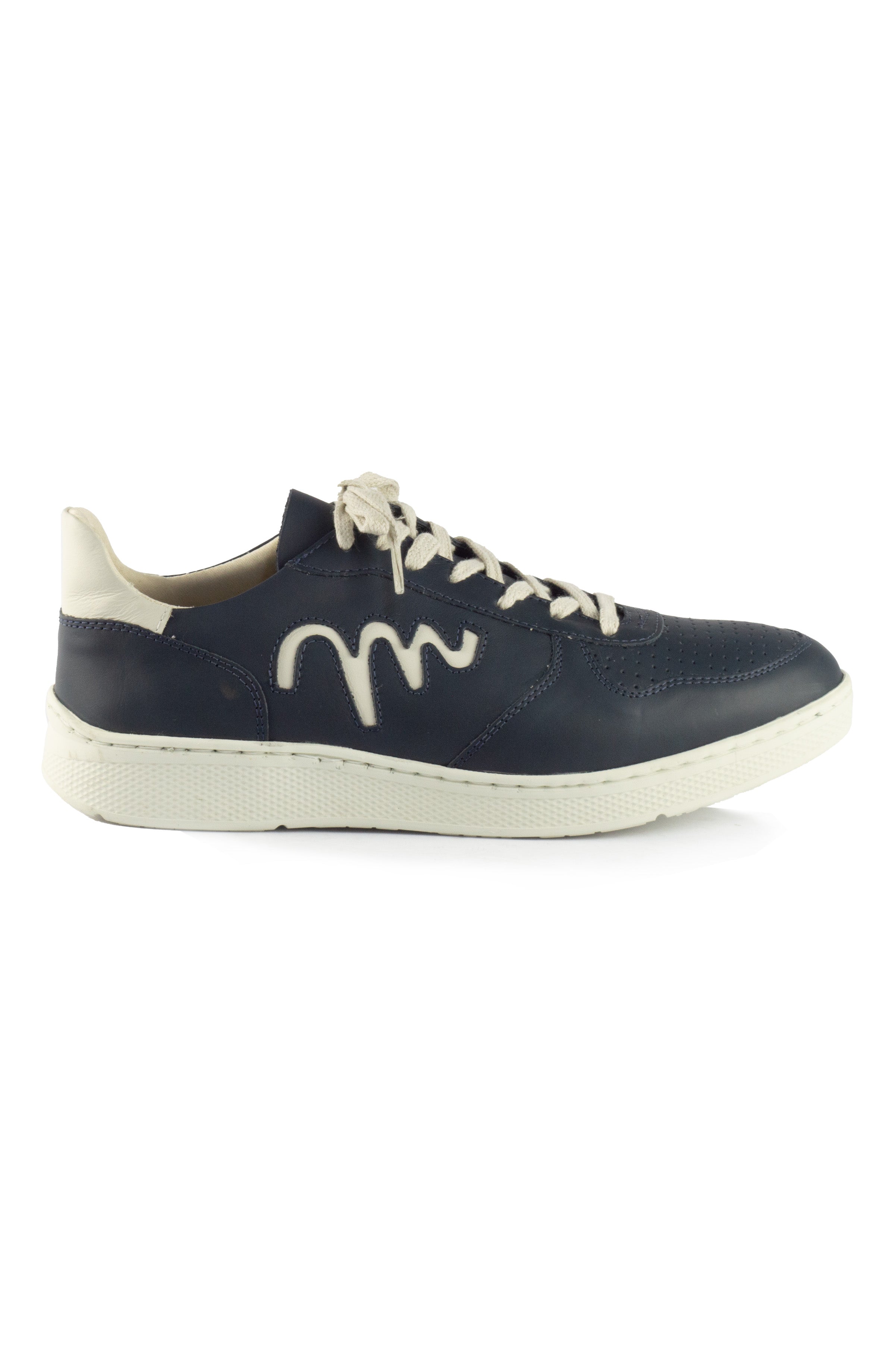 Movers by Sandro Moscoloni Mark Genuine Leather Men's Blue Sneakers