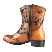Sandro Moscoloni Women's Western Genuine Leather Karen Brown Country Boot