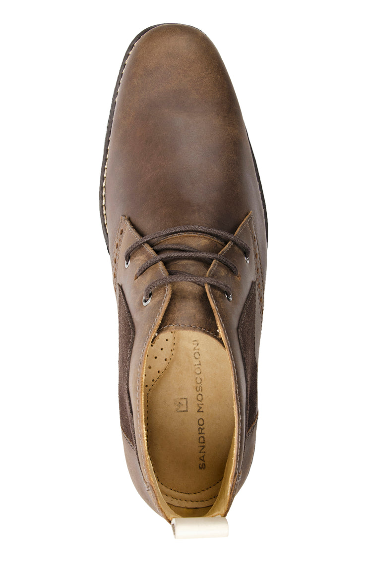 Sandro Moscoloni Men's Genuine Leather Boot Len