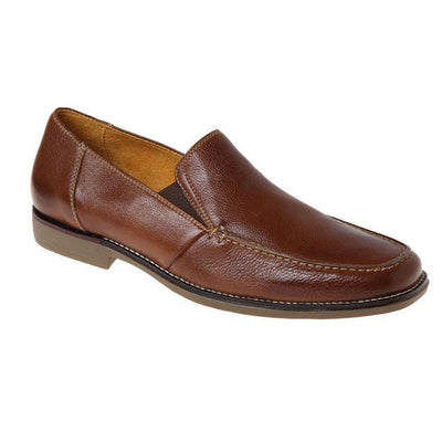Genuine Leather Tan Oil LOAFERS – Driving Shoes For Men