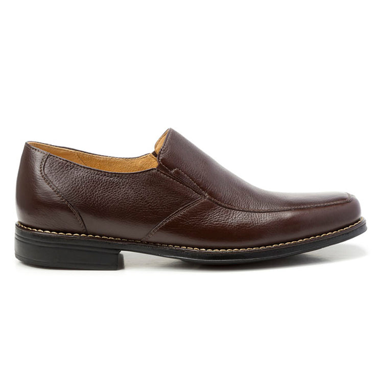 Sandro Moscoloni Renzo Brown Leather Venetian Loafer