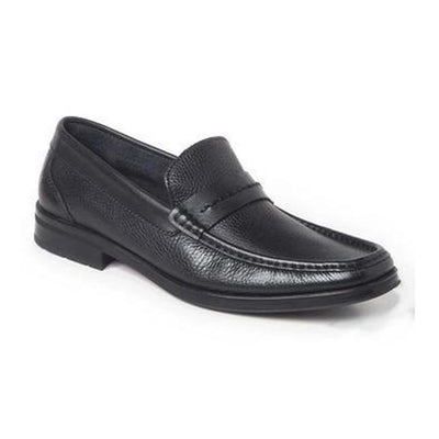 Sandro Moscoloni Duero Black Leather Penny Loafer