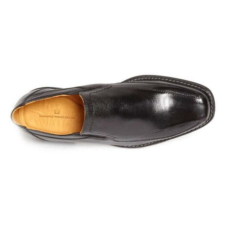 Sandro Moscoloni Berwyn Black Leather Venetian Loafer