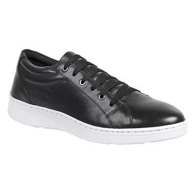 Movers by Sandro Moscoloni Bravo Black Perfed toe six eyelet sneakers