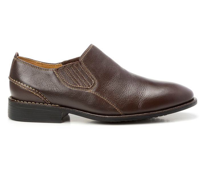 Sandro Moscoloni Lonny Brown Plain Toe Loafer - Sandro Moscoloni