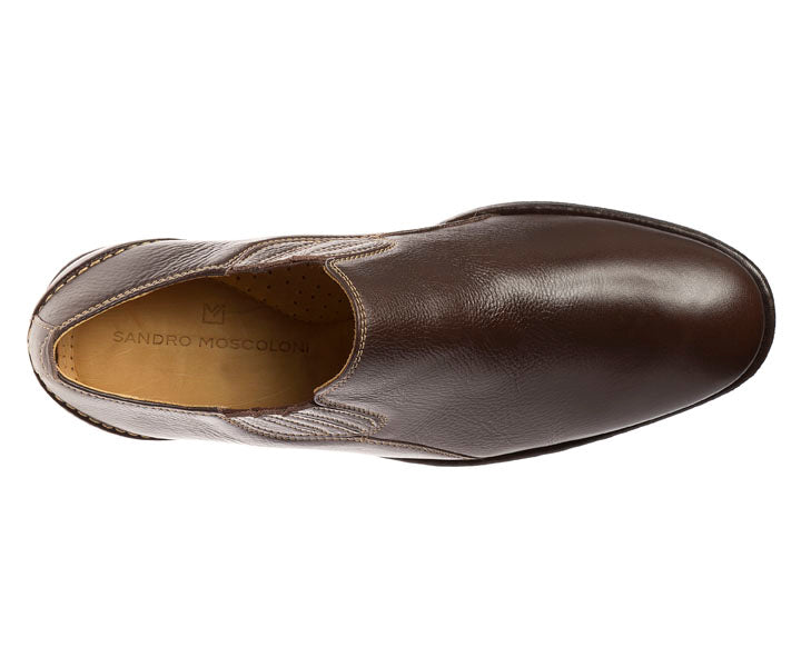 Sandro Moscoloni Lonny Brown Plain Toe Loafer - Sandro Moscoloni