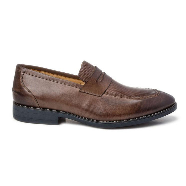 Sandro Moscoloni Maestro Brown Penny Loafer