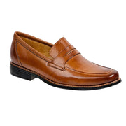 The stylish men's penny loafer sandro moscoloni stuart shoe in tan
